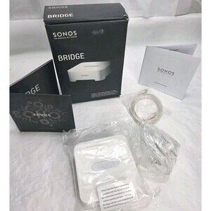 Sonos Bridge White Sonos Wireless Network SW v4.0 Bridgus1